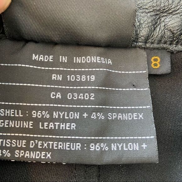 Harley-Davidson nylon and leather pants - Picture 7 of 10